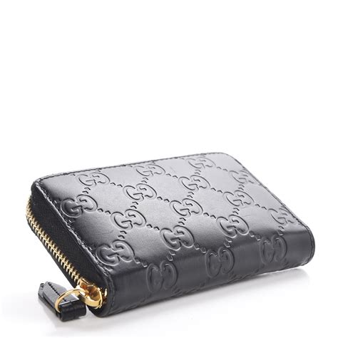 gucci guccissima zip card case|Gucci card case review.